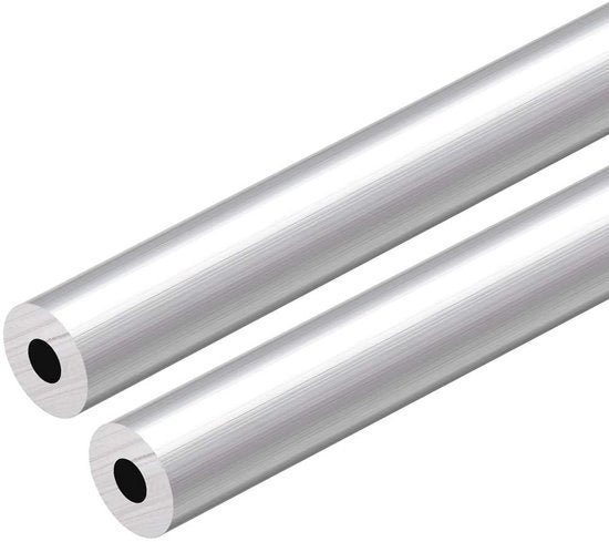 Tubazioni in alluminio 6063 - 2 pezzi - diametro esterno 16mm - diametro interno 5mm - lunghezza 300mm - duraturo e resistente alla corrosione - tubo in alluminio