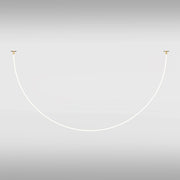 Lampadario A Sospensione Moderno Tau Alluminio Oro Luce Led 40W