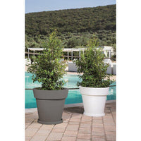 SOTTOVASO D 35 CM PER VASO GEMMA D 50 CM BIANCO- 1,0 pz