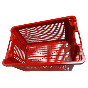 CESTA PER OLIVE RETTANGOLARE FONDO FORATO- 1,0 pz