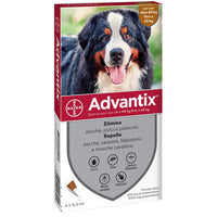 BAYER ADVANTIX SPOT ON 4 PIPETTE CANI 40 -60 KG- 1,0 pz