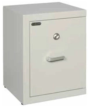 Armadio di sicurezza monoblocco certificato spessore 30/10 cm. 50x45x65h