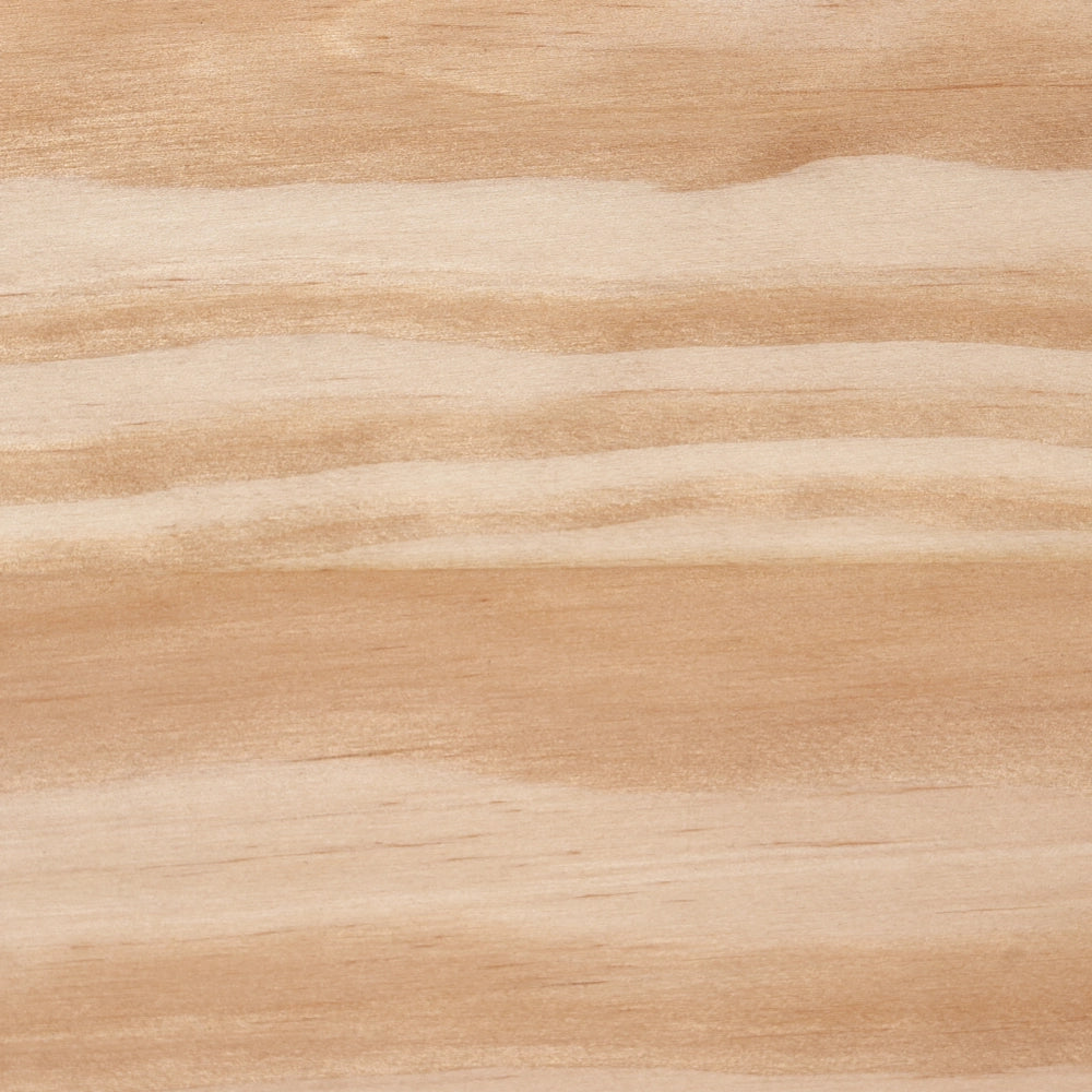 Letto in legno di pino marrone chiaro 180 x 200 cm matrimoniale con testata a treccia viennese a doghe stile rustico minimalista