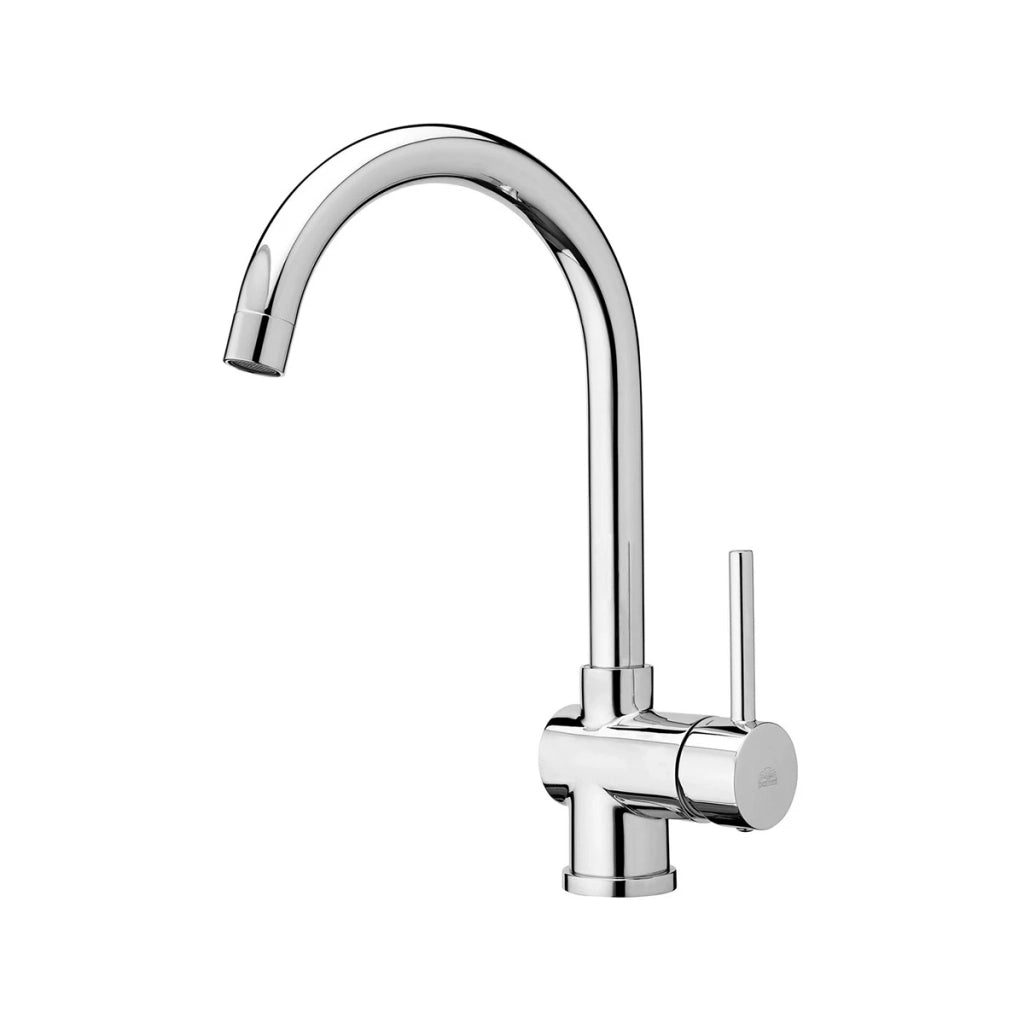 PAFFO Miscelatore lavello monoforo canna orientabile Cromo