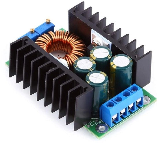 Convertitore DC-DC regolabile 08 V a 28 V 02 A a 8 A 300 W Step Down Buck Converter Convertitore di corrente costante - 24 V a 12 V