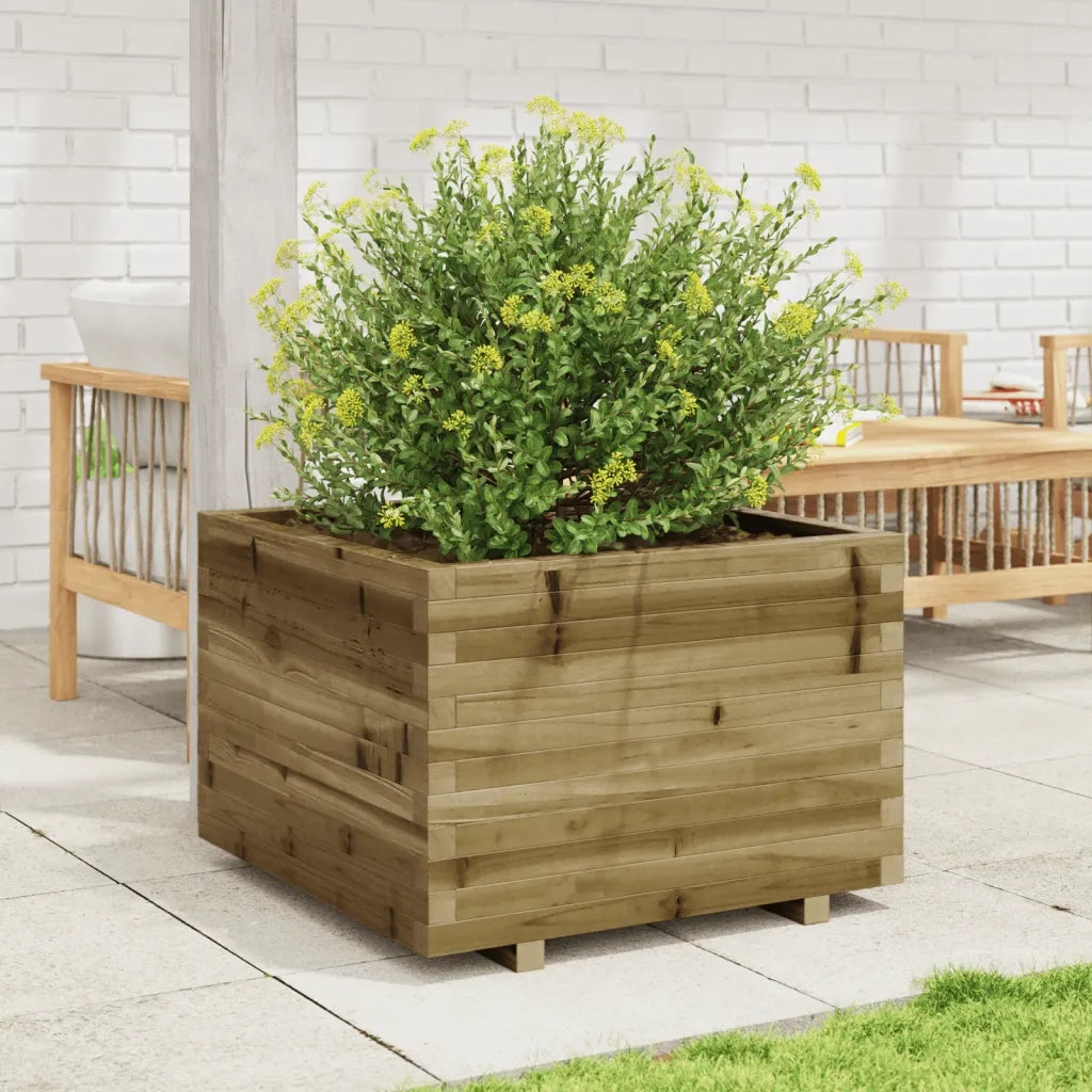 Fioriera da Giardino 70x70x49,5 cm in Legno di Pino Impregnato 3282528