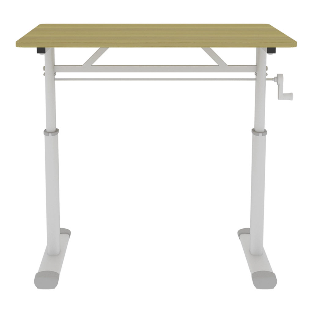 SCRIVANIA Regolabile in Altezza 88x66x11,5 cm Legno e Metallo