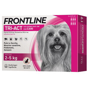 FRONTLINE TRI-ACT  2- 5 KG 6 PIPETTE OFF. SPECIALE- FRONTLINE- 1,0 pz