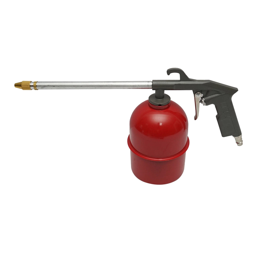 Set di 5 pezzi ad aria compressa con tubo a spirale da 5 m, ideale per lavaggio, verniciatura, gonfiaggio e soffiaggio. Breckner Germany