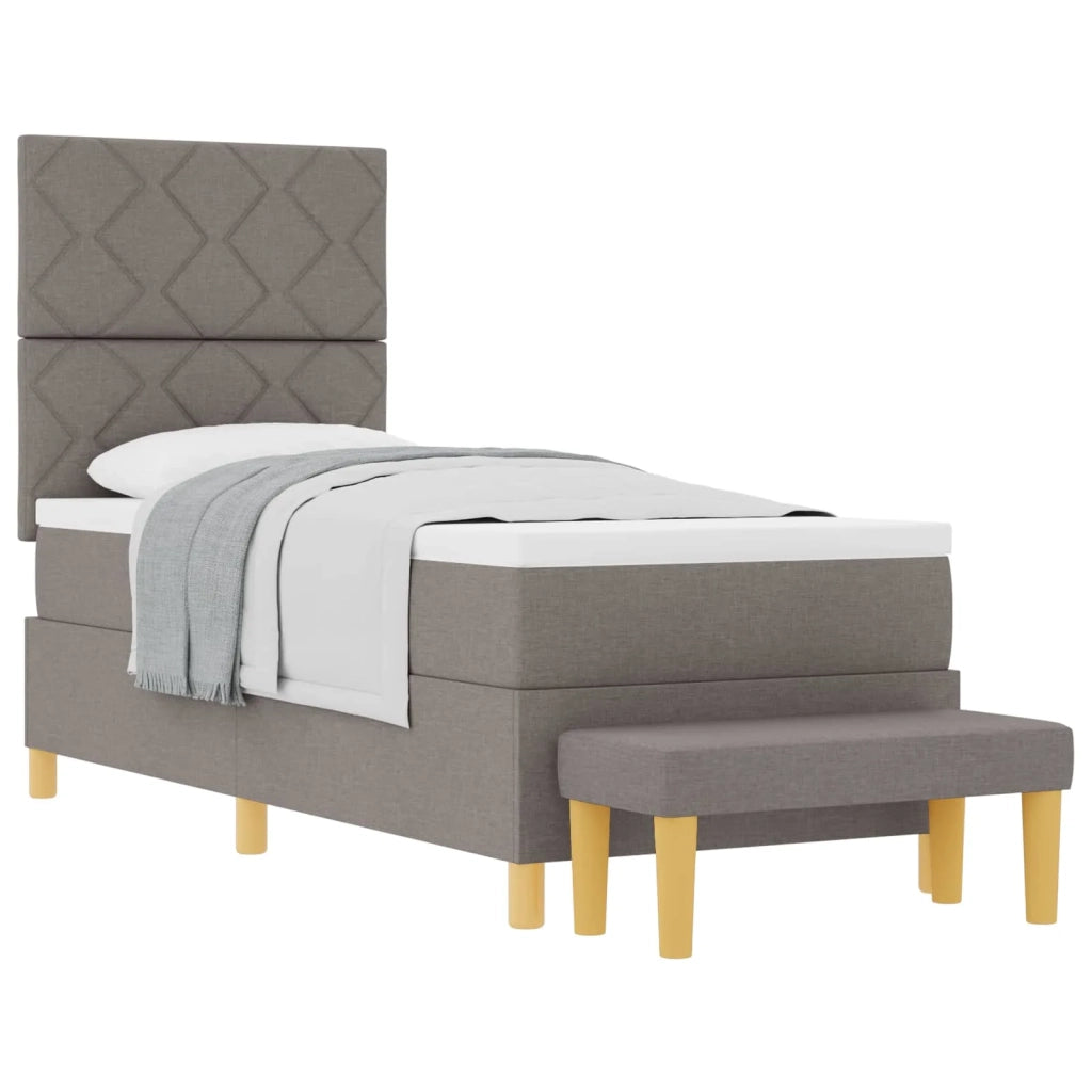 Letto a molle con materasso Talpa 80 x 200 cm Tessuto