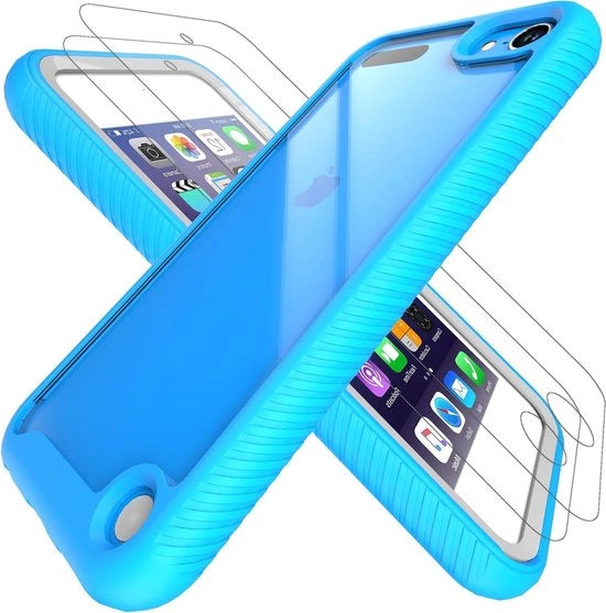 Hoesa Premium per iPod Touch 7/6/5 - Caso shockresistente - Blu - Protezione 360°