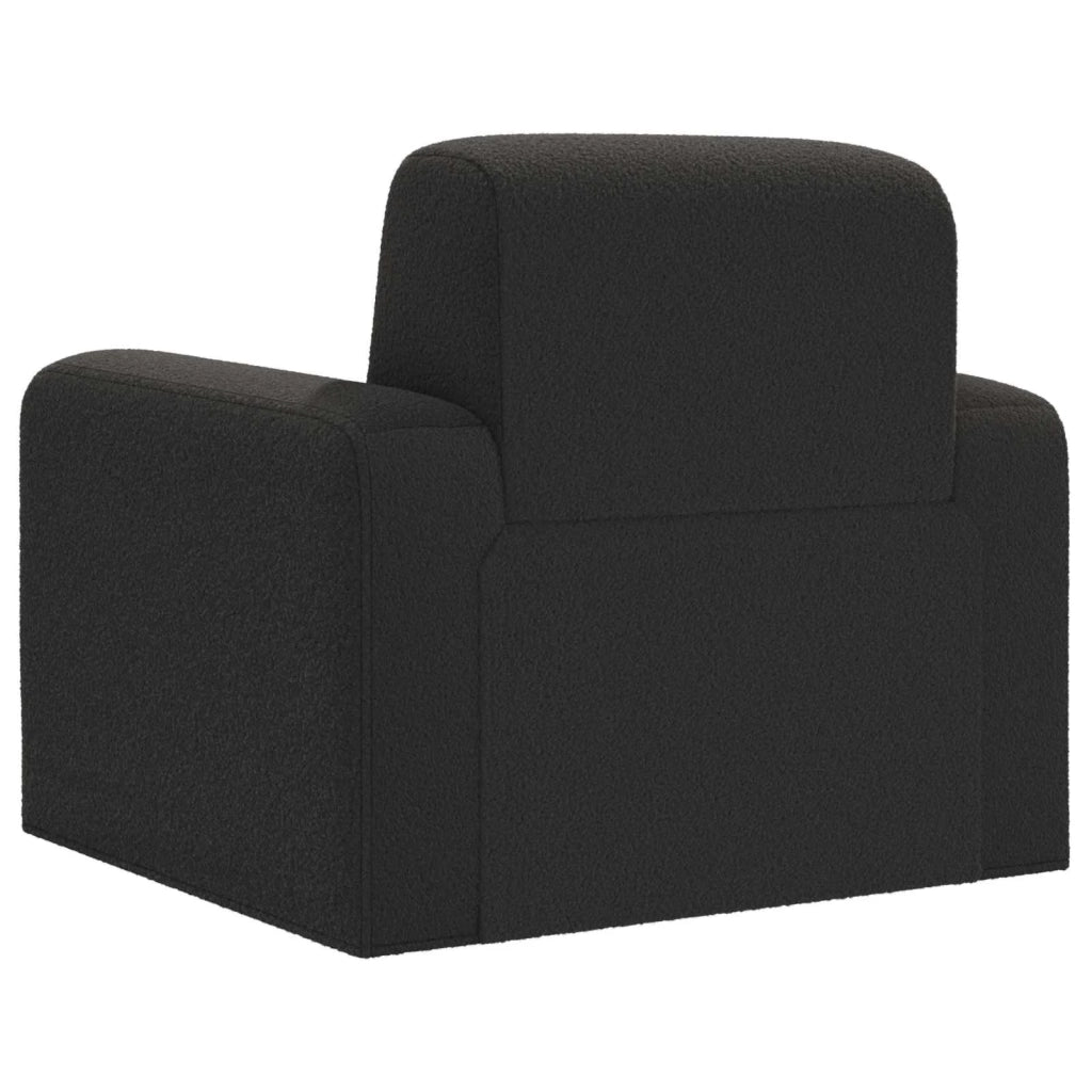 Poltrona Nero Bouclé 42042452
