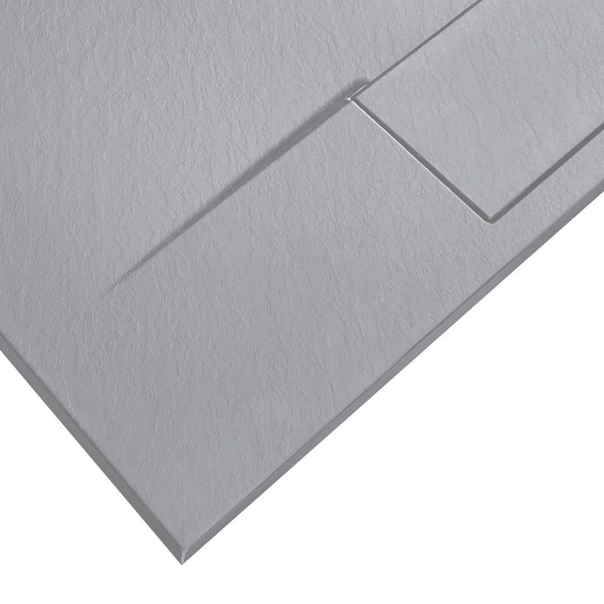 Piatto Doccia Rea Bazalt Grey 90x90