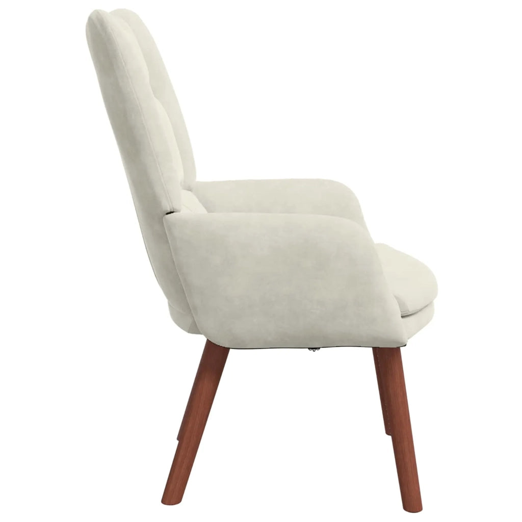 poltrona Crema 63 x 67 x 94 cm Velluto 42001811