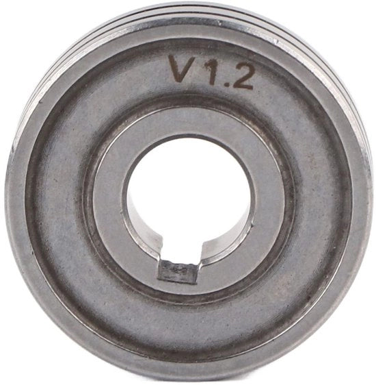 Rulli di trasporto per saldatura - Ruota di trasporto per saldatura in acciaio inossidabile - Guida di saldatura liscia - 1,2 mm - Procedura di saldatura facile - Adatto per saldatore