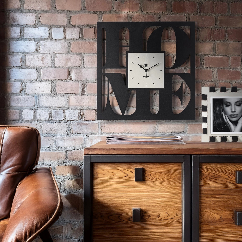 Orologio da parete di design Home Fango,avorio