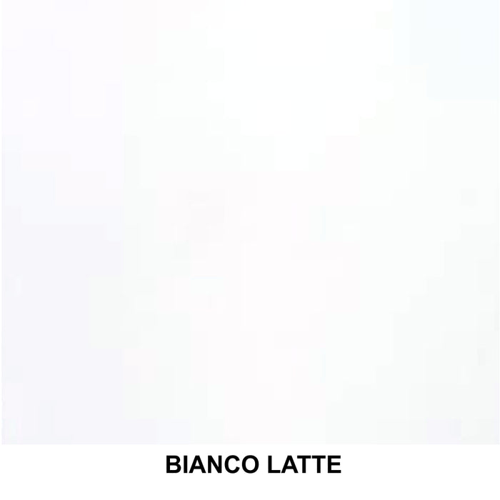 Mobile Lavatoio Vasca Zeus in MineralMarmo Apertura a 2 Ante 60x46x84 cm Bianco Latte