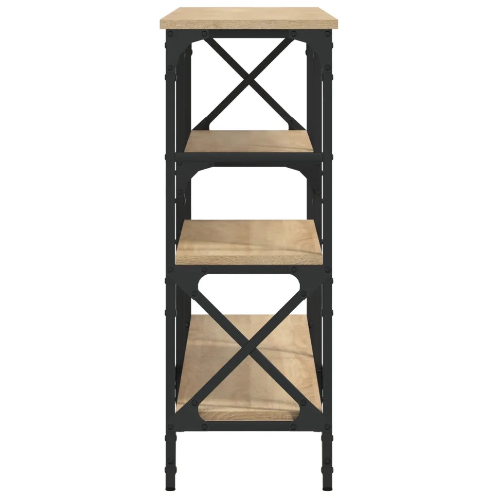 Tavolo Consolle Rovere Sonoma 150x29x76,5 cm Legno Multistrato 835470