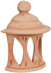 Biscottini Lanterna Lampada da parete da appendere in Terracotta 100% Made in Italy Lavorata a Mano