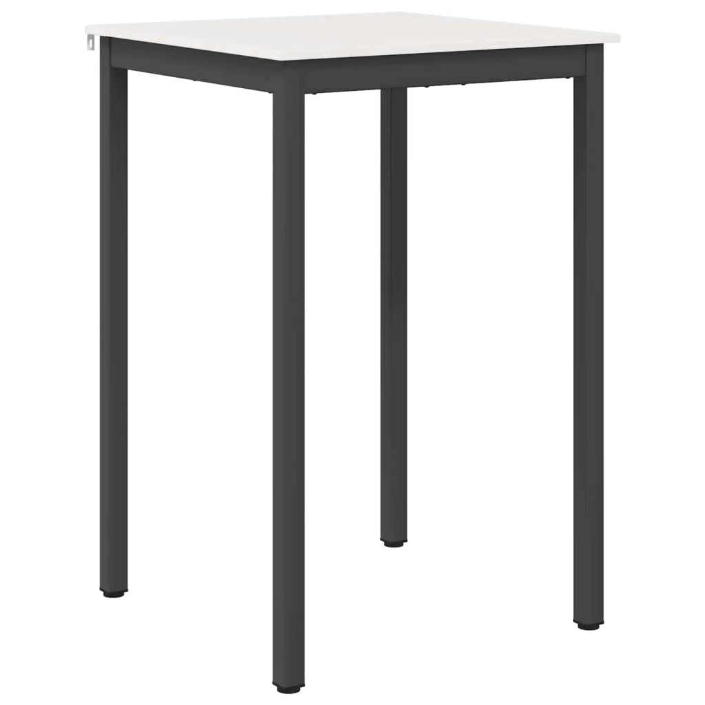 Tavolo da bar Bianco 70 x 70 x 105 cm Pino massello 892800