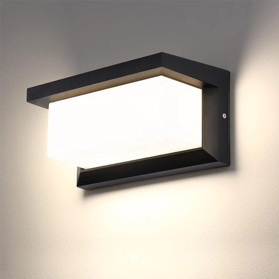 Lampada da Parete - Lampada da Giardino - Illuminazione Esterna - Lampada da Giardino con Sensore di Movimento - IP64 Resistente all'Acqua - 3000K Luce Bianca Calda - Lampada da Parete Esterna - Lampada a Sensore da Esterno