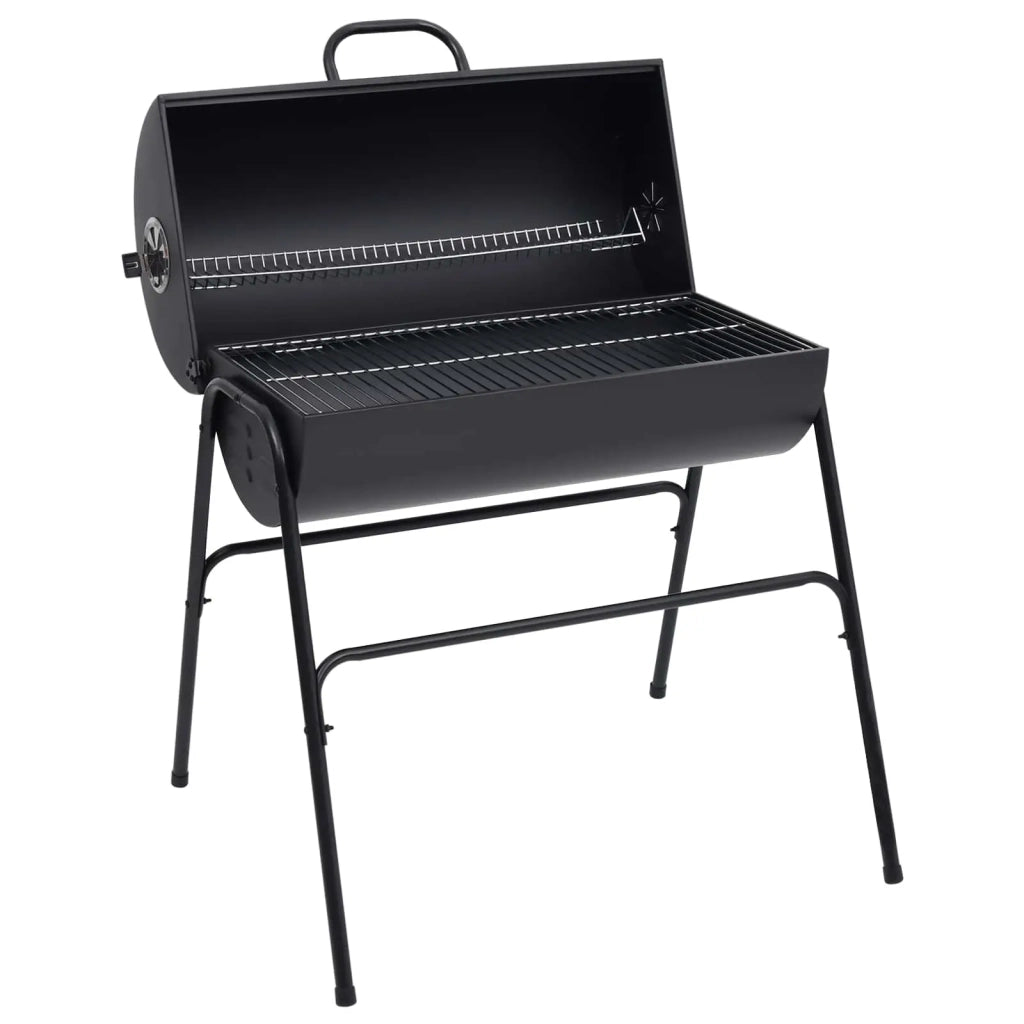 Griglia a Barile con 2 Griglie di Cottura 3 pcs 80 x 73 x 90 cm 3443030