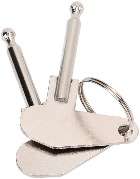Chiave di Contatto 5mm - 2 Pezzi - Universale - Trattore/Macchina di Scarico - Materiale di Alta Qualità - Blocco di Sicurezza Affidabile