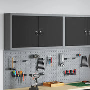 Mobile per attrezzi con blocco Nero e Grigio 100 x 20 x 55 cm 4103471