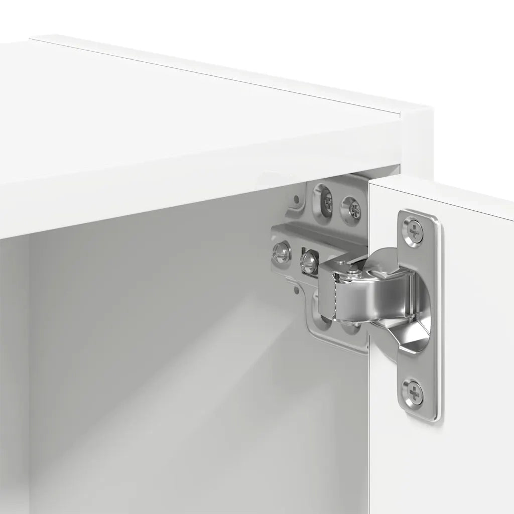 Libreria Bianca 40x24x52 cm in Legno Multistrato 860355