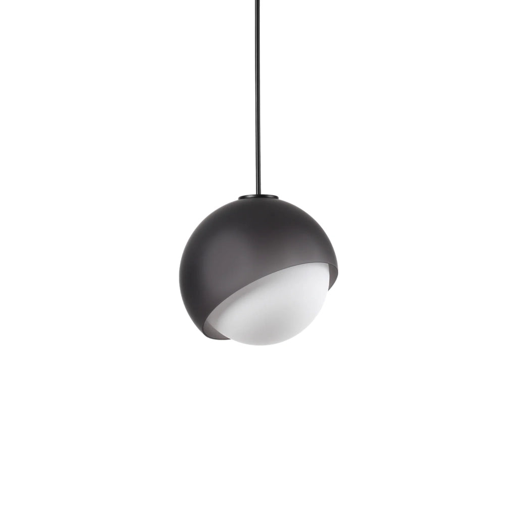 Lampada A Sospensione Bloom Nero Dimmerabile Altezza Regolabile Ideal Lux