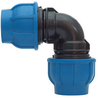 RACCORDO NYLON GOMITO 90 16X16 MM*- 20,0 pz