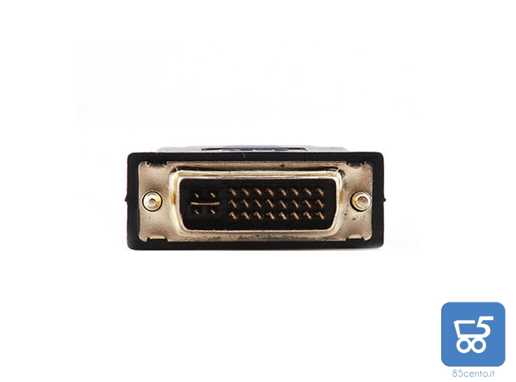 Adattatore DVI-I Dual Link Maschio (24+5) a HDMI Femmina 2K 4K FullHD