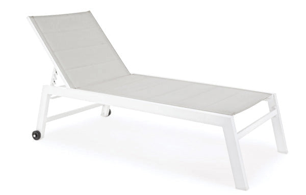 Lettino alto con ruote  hilde diversi colori Colore: BIANCO