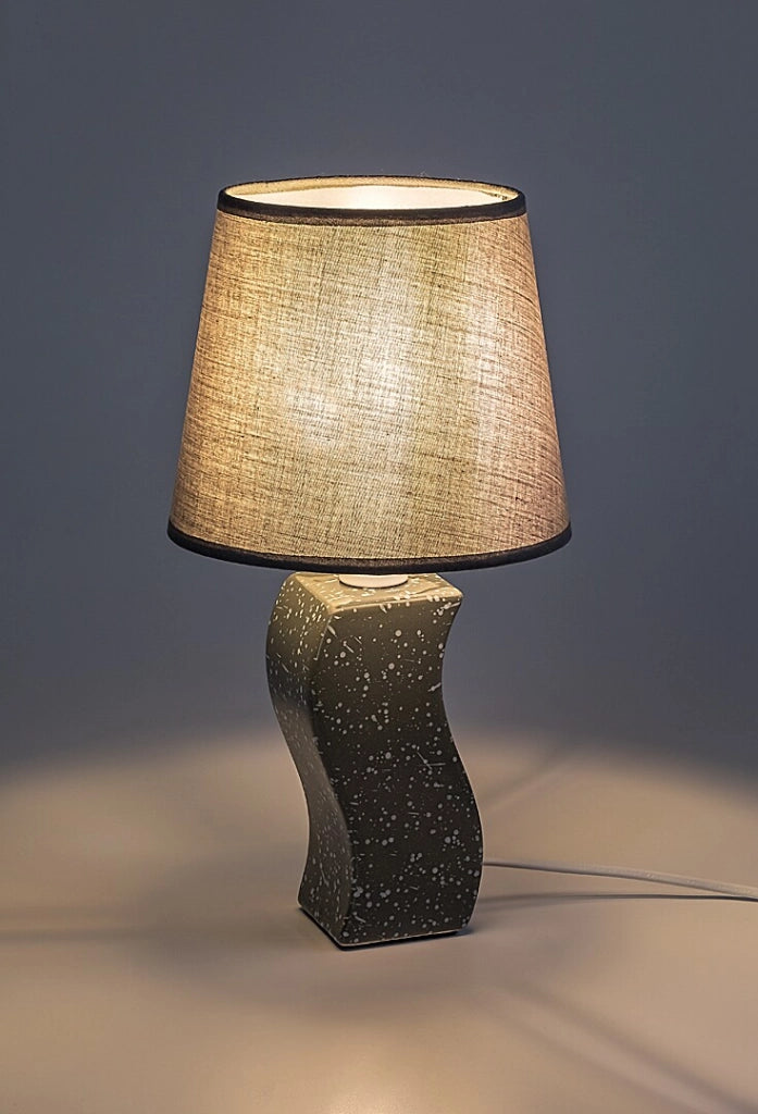 Lampada da tavolo Dayami ceramica grigio 1xE14 Rabalux
