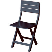 SEDIA RESINA GILDA PIEGHEVOLE ANTRACITE- 4,0 pz