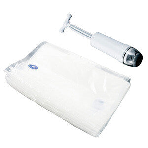 POMPA PER SOTTOVUOTO +10 BUSTE IN SET- 1,0 pz