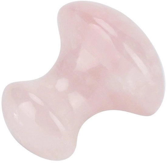 Apparecchio di massaggio per il viso a forma di cuscino - Altezza 4 cm - Peso 56 gram - Cristallo di quarzo naturale