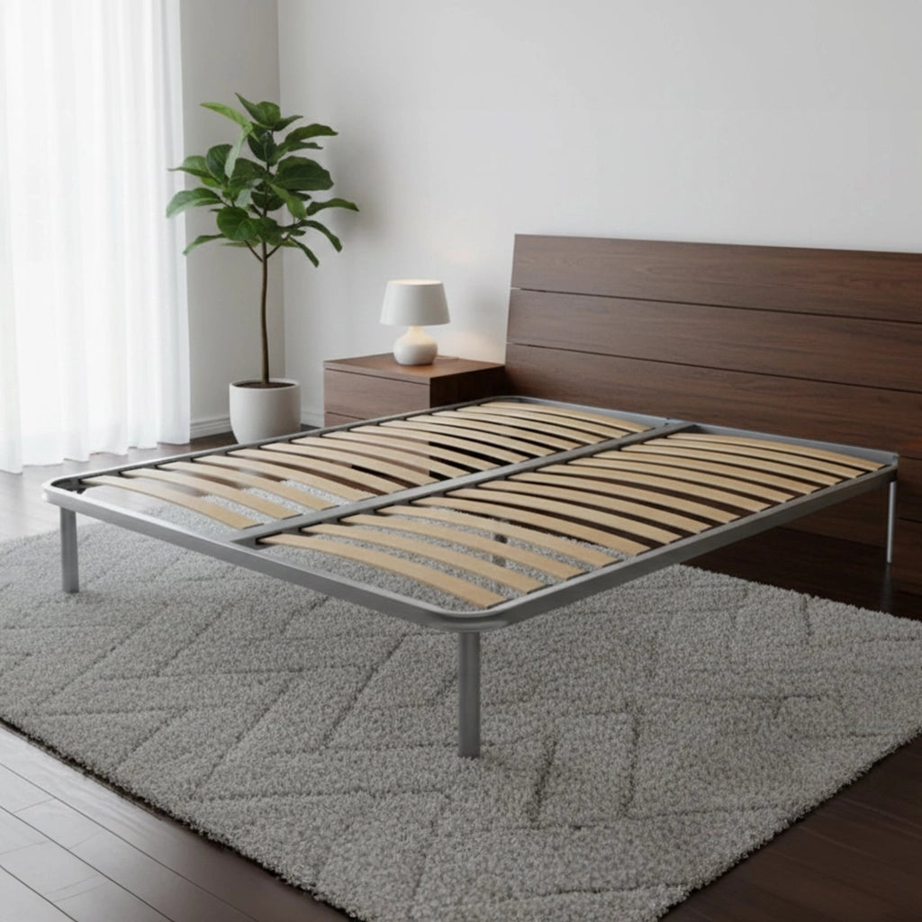 Rete letto matrimoniale , Rete ortopedica in multistrato di betulla a 14 doghe, 100% Made in Italy, cm 160x200h 34