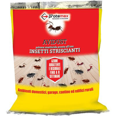 INSETTICIDA STRISCIANTI AVIDUST PROTEMAX - POLVERE GR 1000- 16 pezzi