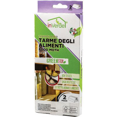 TRAPPOLA TARME ALIMENTI INVERDE - CF=PZ 2- 12 confezioni