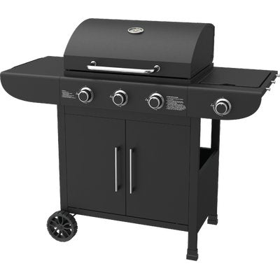 BARBECUE GAS SAMBA 3+1 DOMUS  FUOCHI 3+1 CM 126X57 H.CM 105