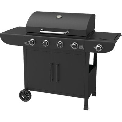 BARBECUE GAS SAMBA 4+1 DOMUS  FUOCHI 4+1 CM 131X58 H.CM 103