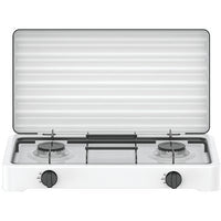 FORNELLO GAS FLAME 2 DOMUS  ACCIAIO VERNICIATO BRUCIATORE 2 KW 4,4