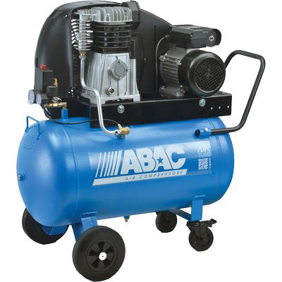 COMPRESSORE AC A CINGHIA A29B/90 CM2 ABAC  LUBRIFICATO LT 90 HP 2,0 MONOFASE