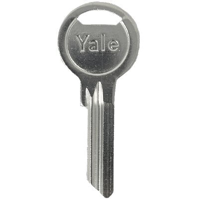 CHIAVE PIATTA YALE Y0101 ORIGINALE - OTTONE NICHELATO- 10 pezzi