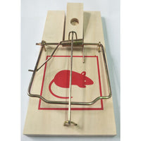 TRAPPOLA PER TOPI BASE LEGNO 17,5X8,3X1 CM- CHINA T MAX 6044- 10,0 pz