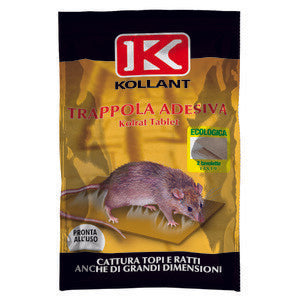 TRAPPOLA PER TOPI KOLRAT TABLET 2 TAVOLETTE 14X19CM- 1,0 pz