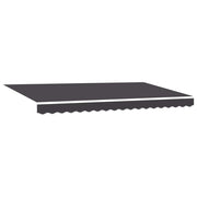 Tenda da Sole | Tenda Retrattile Antracite 400 x 200 cm Tessuto