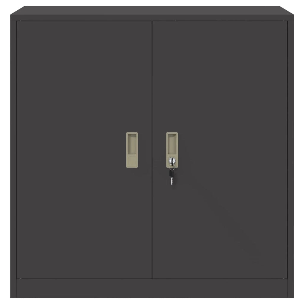 Armadio Nero 90 x 40 x 90 cm Acciaio CFW3784739