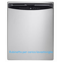 Rubinetto arredo pezzi 2 attacco lavatrice lavastoviglie 1/2 x 3/4 cromato